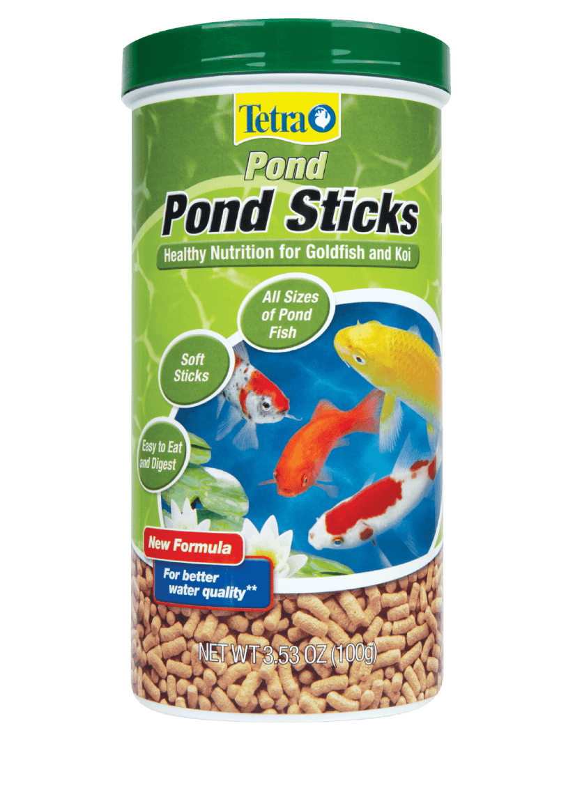 Palitos para Peces de Estanque 3.53 oz Front