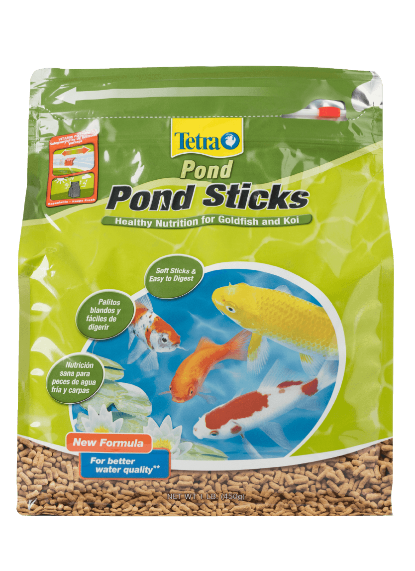 Palitos para Peces de Estanque 1 lb Front