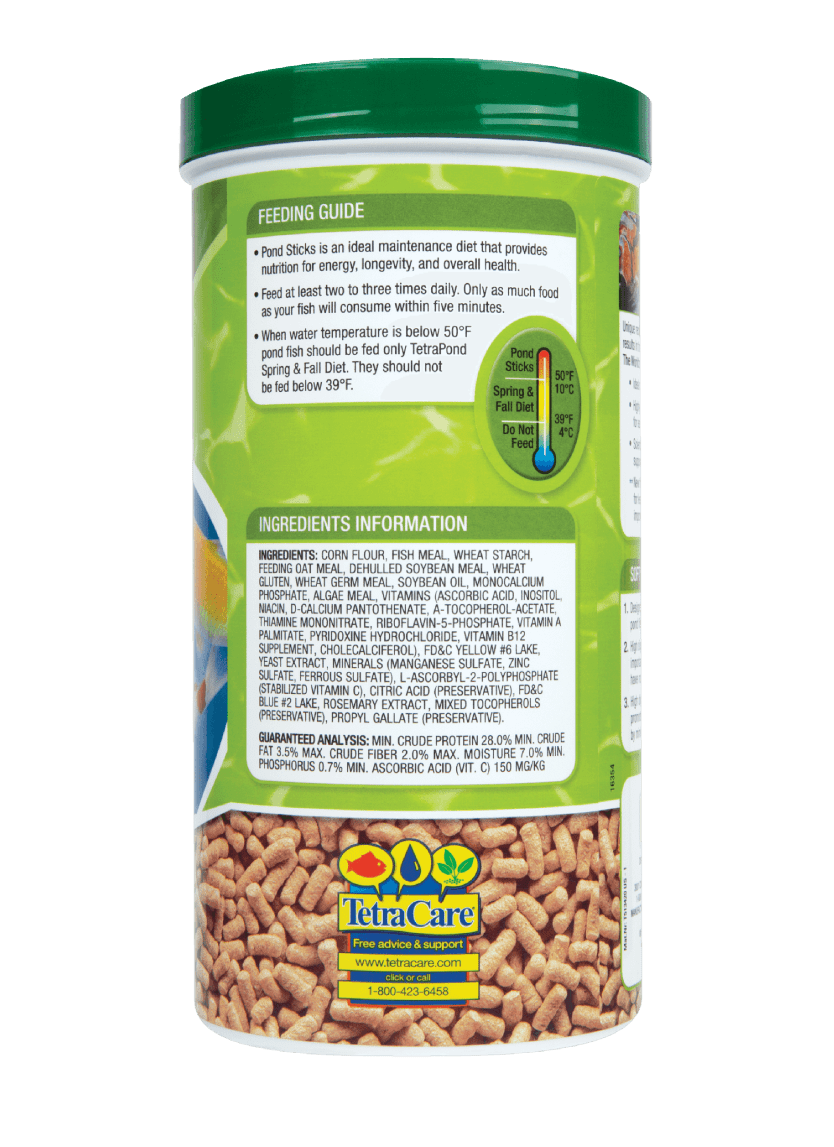 Palitos para Peces de Estanque Back