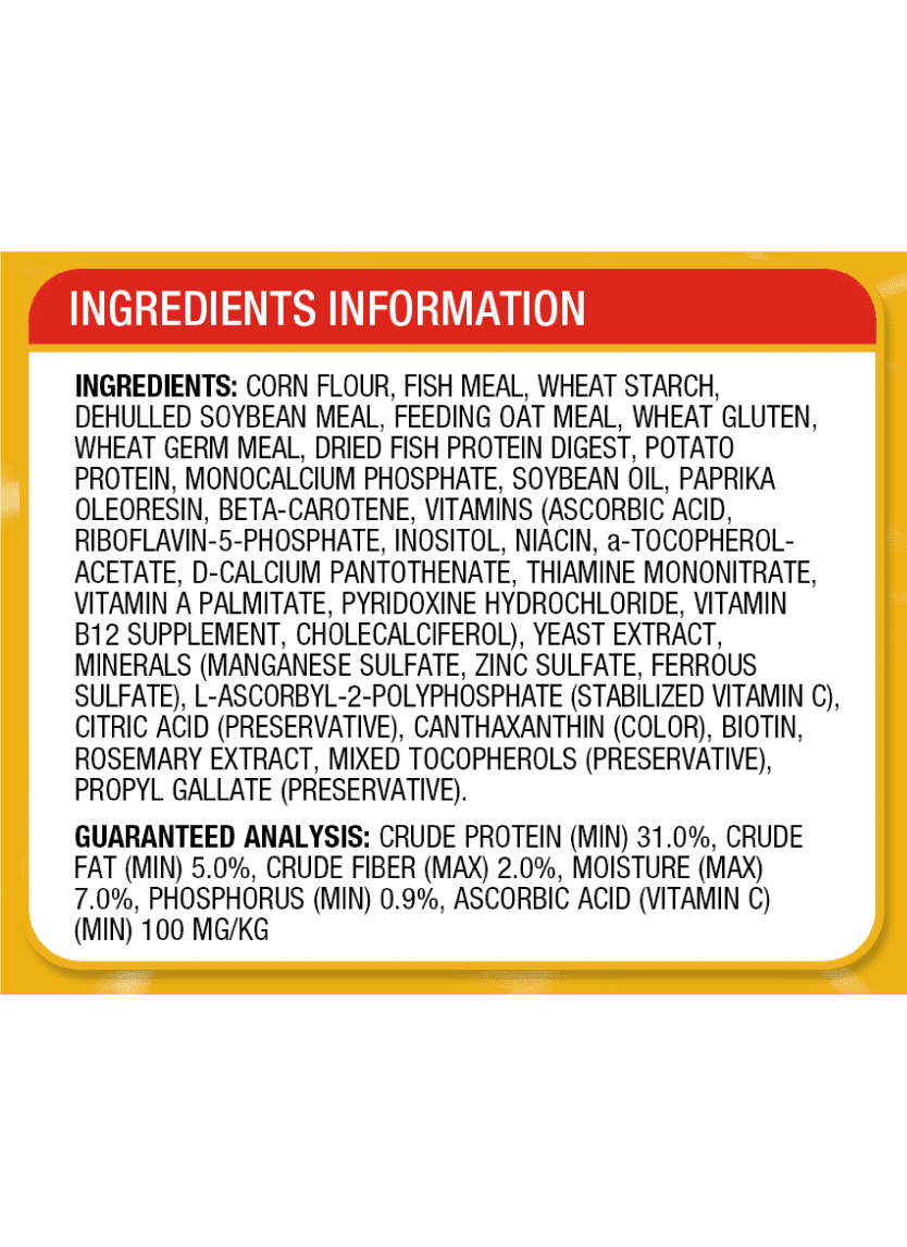 Koi Vibrance™ Ingredients