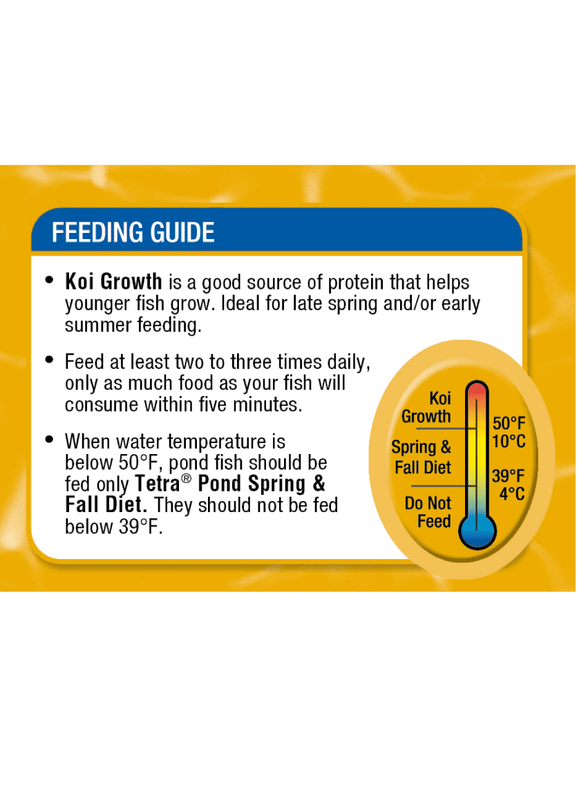 Dieta de Crecimiento para Koi Feeding Guide