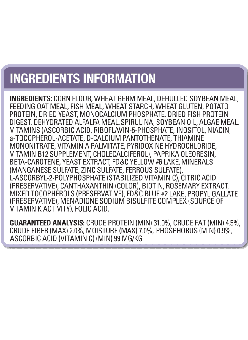 Dieta Variada Ingredients