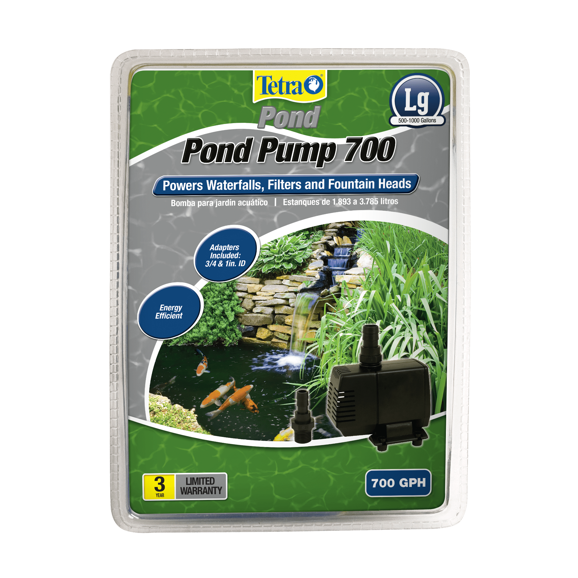 Bomba de Agua para Fuente de Jardín Lg Front