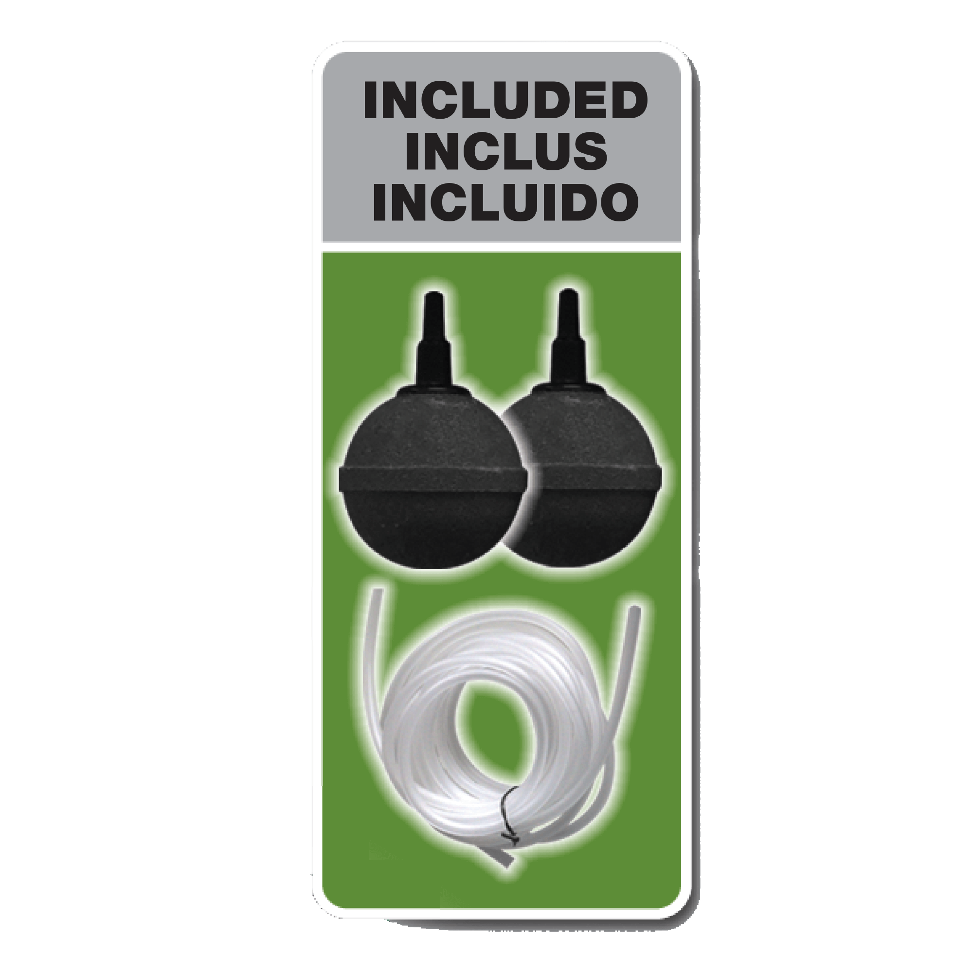 Kit de Bomba de Aire Incluido