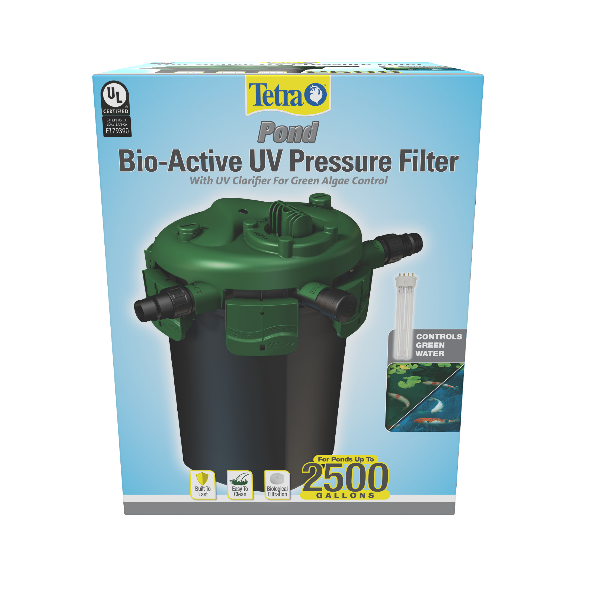 Filtro de Presión Bio-Active UV 2500 gal Front