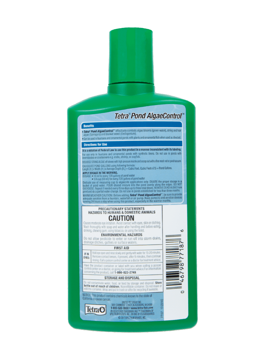 Control de Algas para Estanque Back