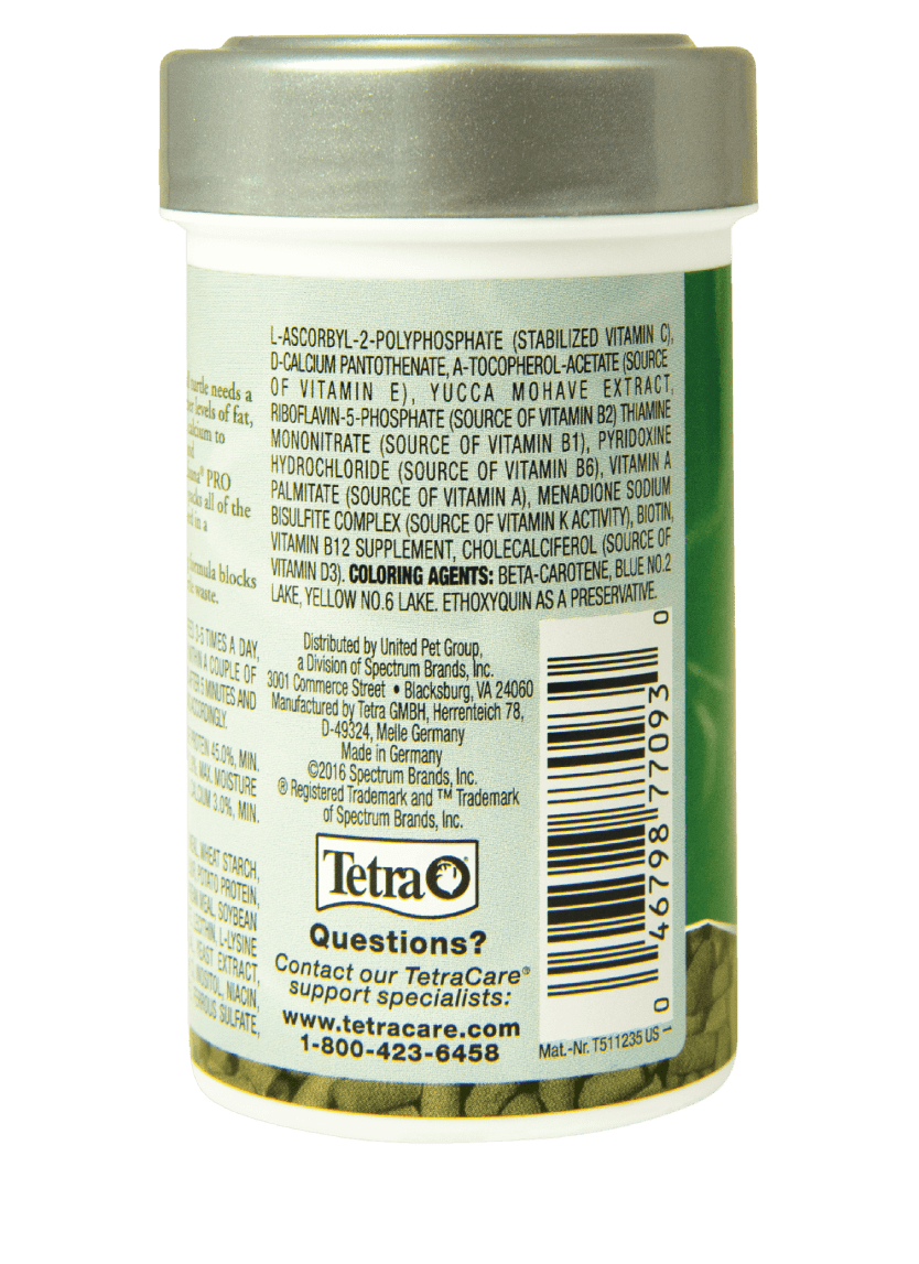 TetraPro ReptoMin® Fórmula para Tortugas Bebés Back