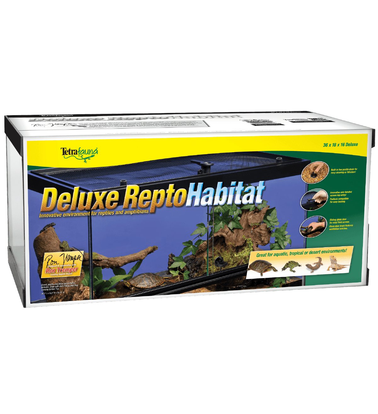 Deluxe ReptoHabitat Front