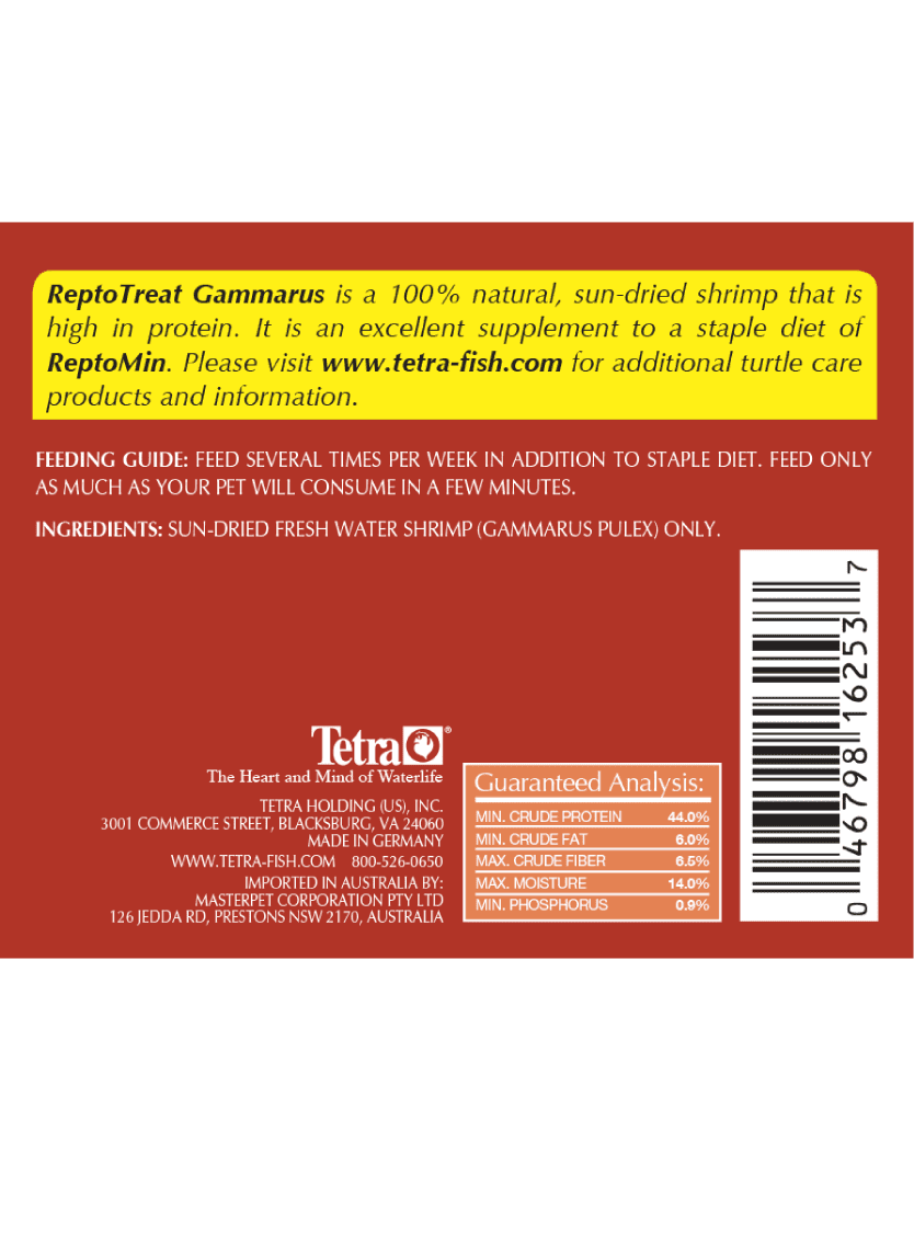 ReptoTreat Gammarus Back