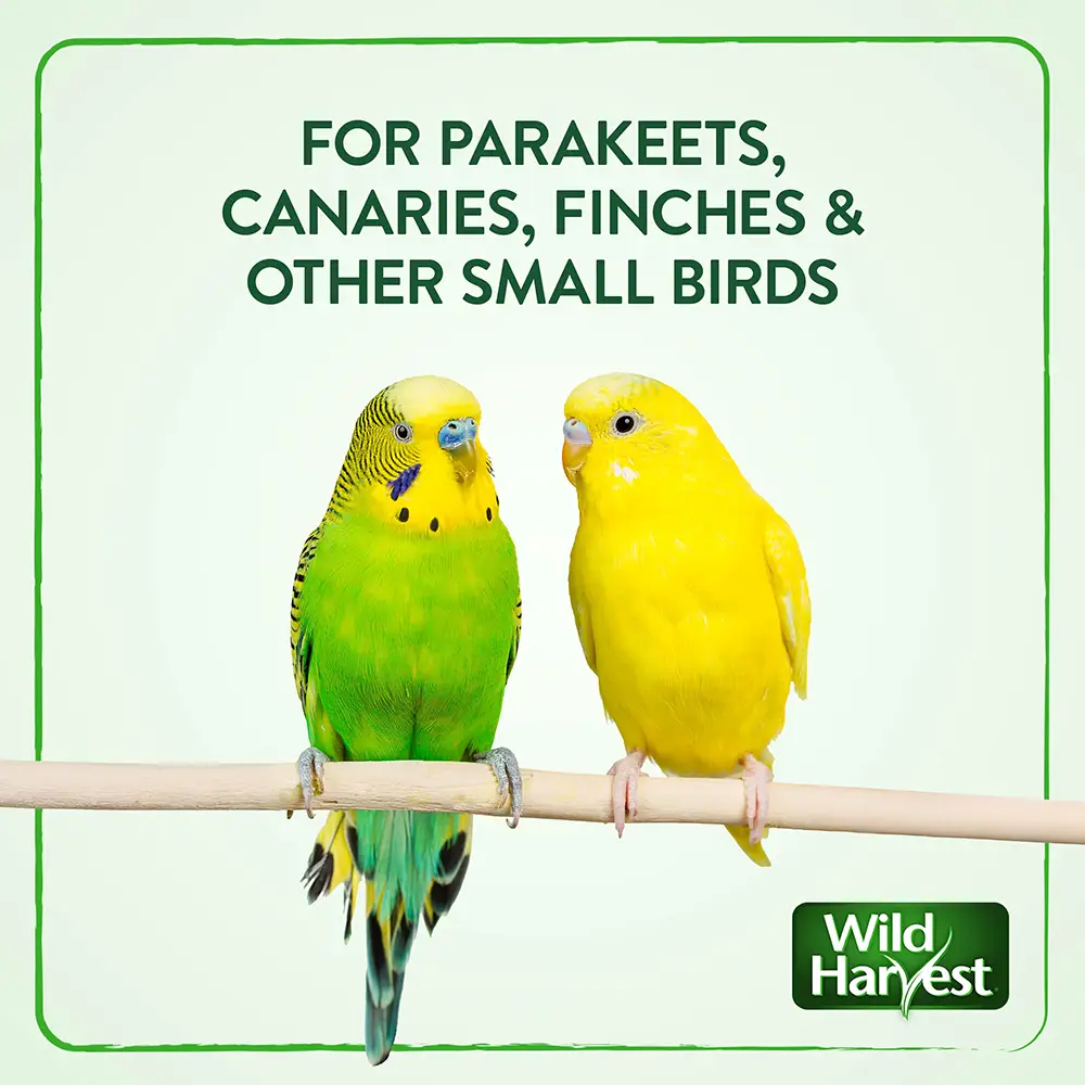 FOR PARAKEETS, CANARIES, FINCHES & OTHER SMALL BIRDS 