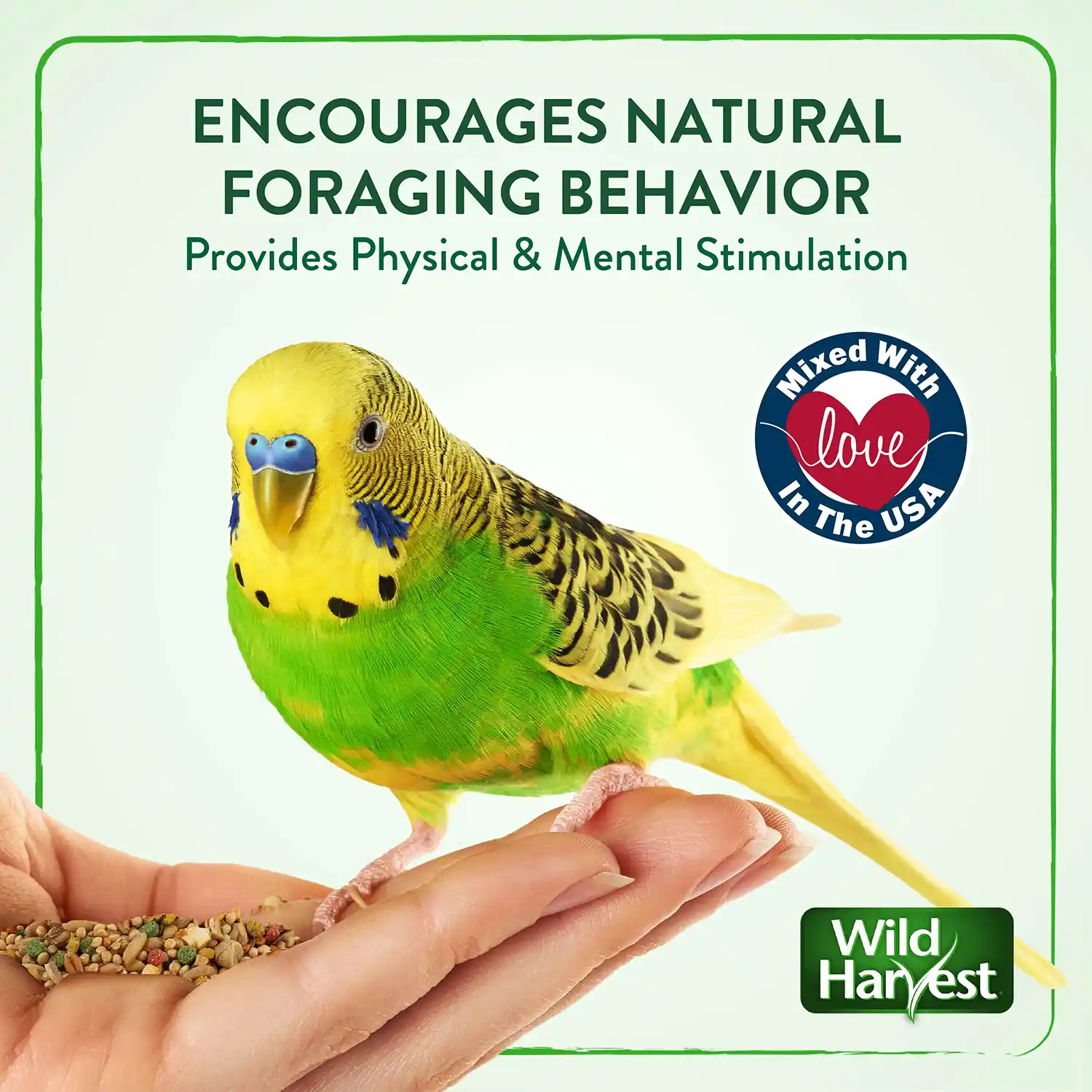 ENCOURAGES NATURAL FORAGING BEHAVIOR Provides Physical & Mental Stimulation