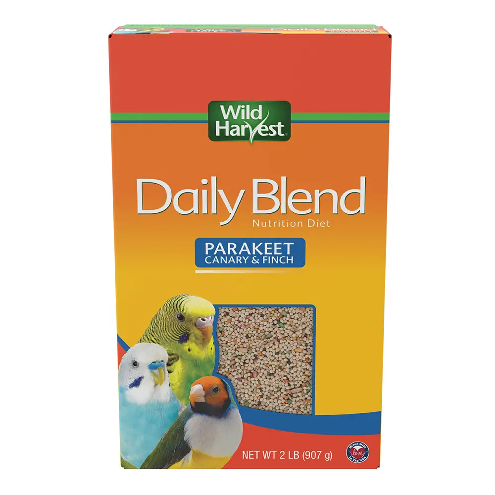Daily Blend for Parakeets, Canaries and Finches 2 lbs - front of package