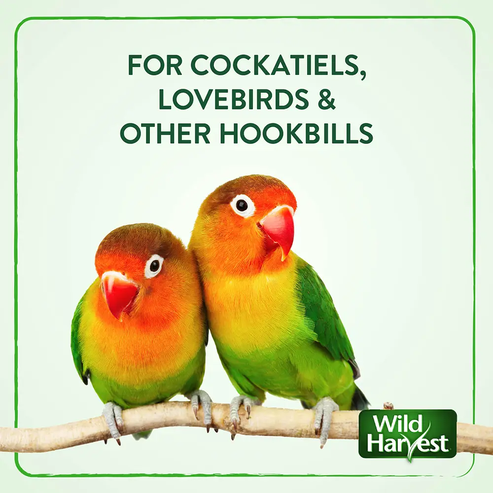 FOR COCKATIELS, LOVEBIRDS and OTHER HOOKBILLS