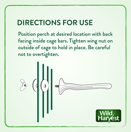 Chewable Perch Directions for Use