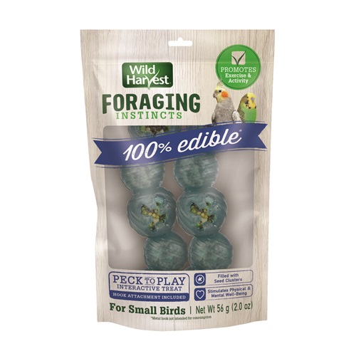 Foraging Instinct Peck to Play Treats, Small, 2 Treats