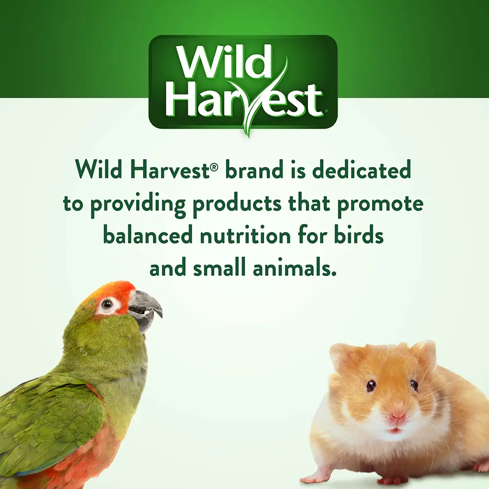 Wild Harvest brand is dedicated to providing products that promote balanced nutrition for birds and small animals.
