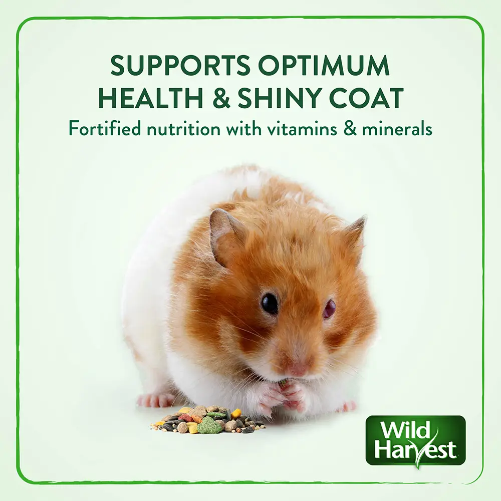 SUPPORTS OPTIMUM HEALTH and SHINY COAT. Fortified nutrition with vitamins and minerals