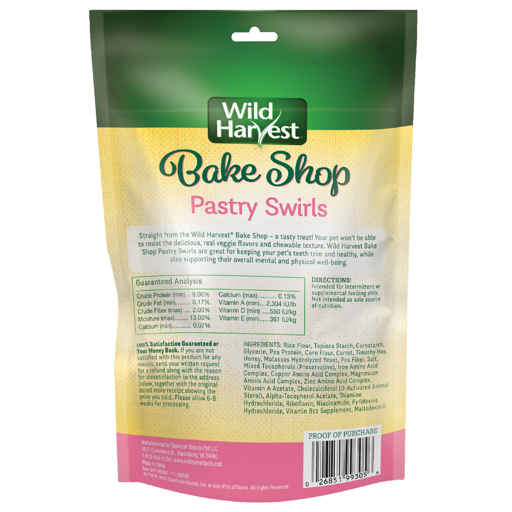 P-99305 Bake Shop Pastry Swirls back of packaging